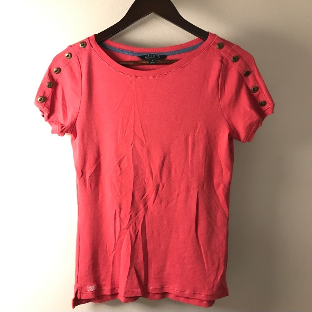 Lauren Ralph Lauren Boat Neck Top